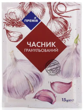 Часник Премія гранульований, 15 г